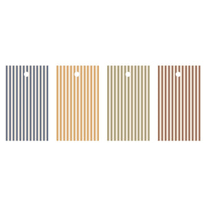 Striped Gift Tags Set of 8