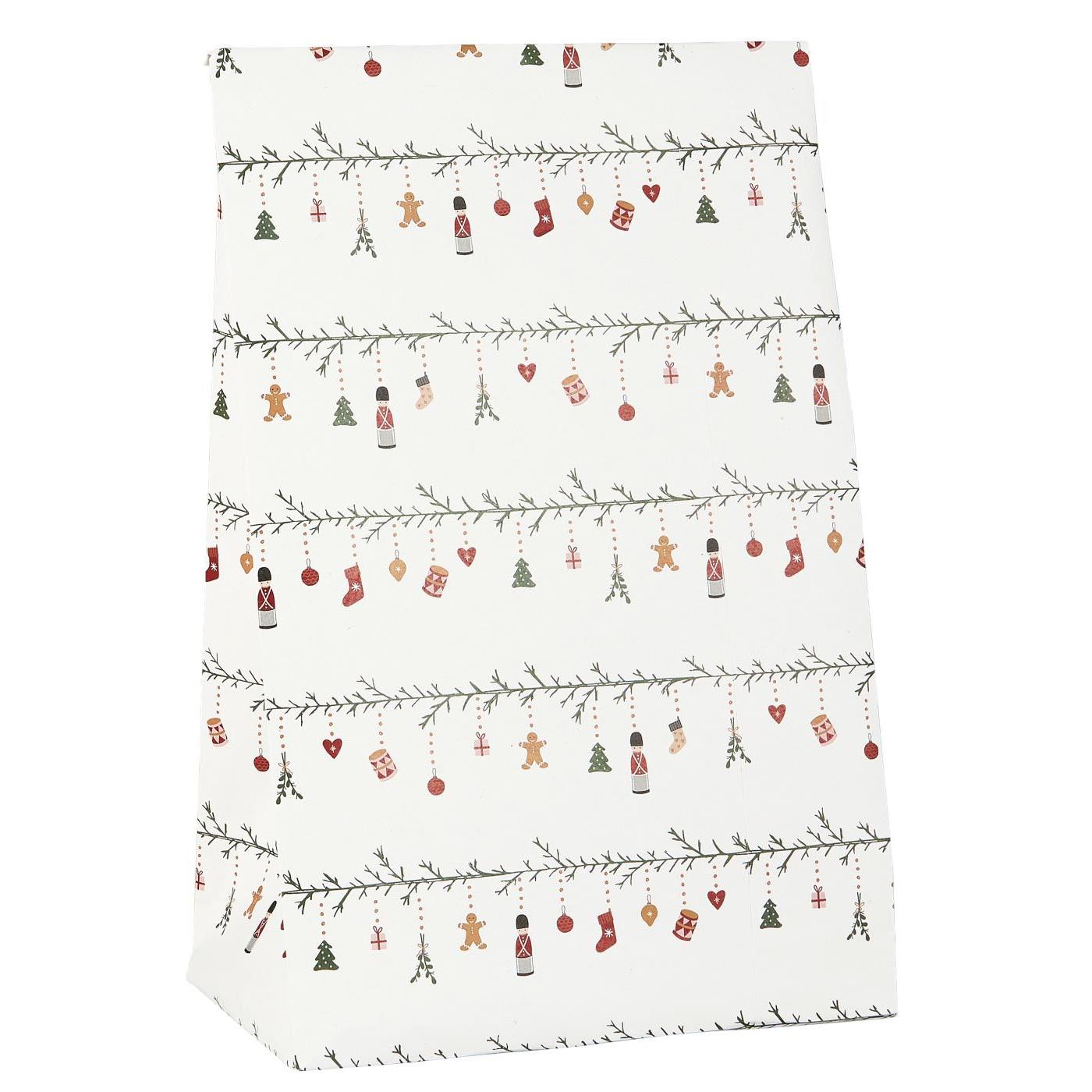 PAPER GIFT BAG CHRISTMAS DECORATIONS DESIGN