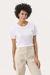 Part Two Lenya Cotton T-Shirt White