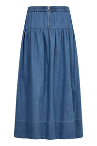 Part Two Nellia Denim Cotton Skirt