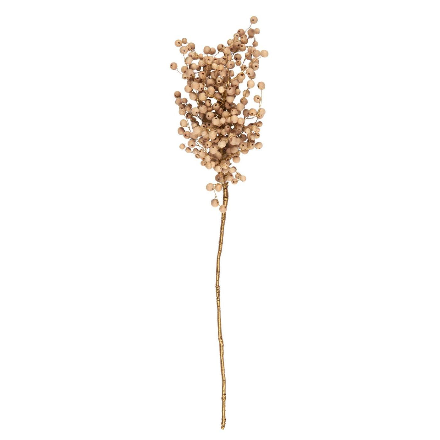 Wooden Bead Branch Sprig