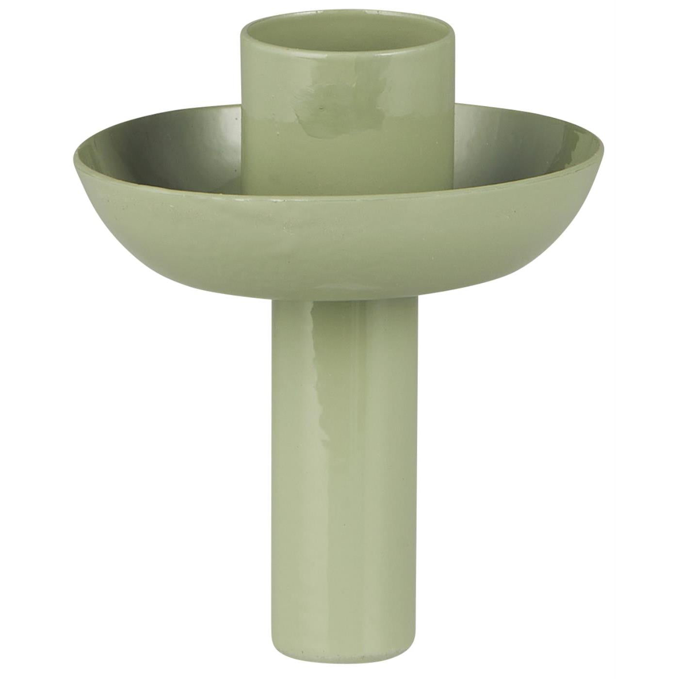 Candle Holder for Bottles Pale Green