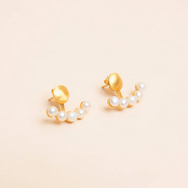 AIZU PEARL CUFF EARRINGS