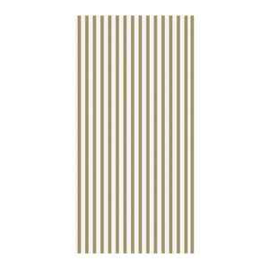 PAPER NAPKINS GREEN STRIPE PACK OF 16