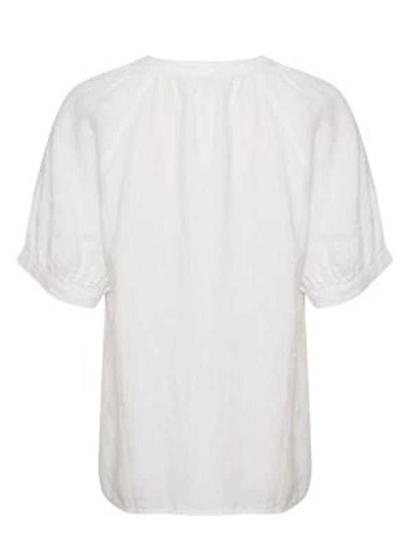 Part Two Popsy White Blouse Linen