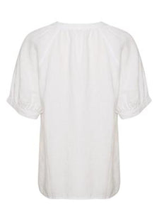 Part Two Popsy White Blouse Linen