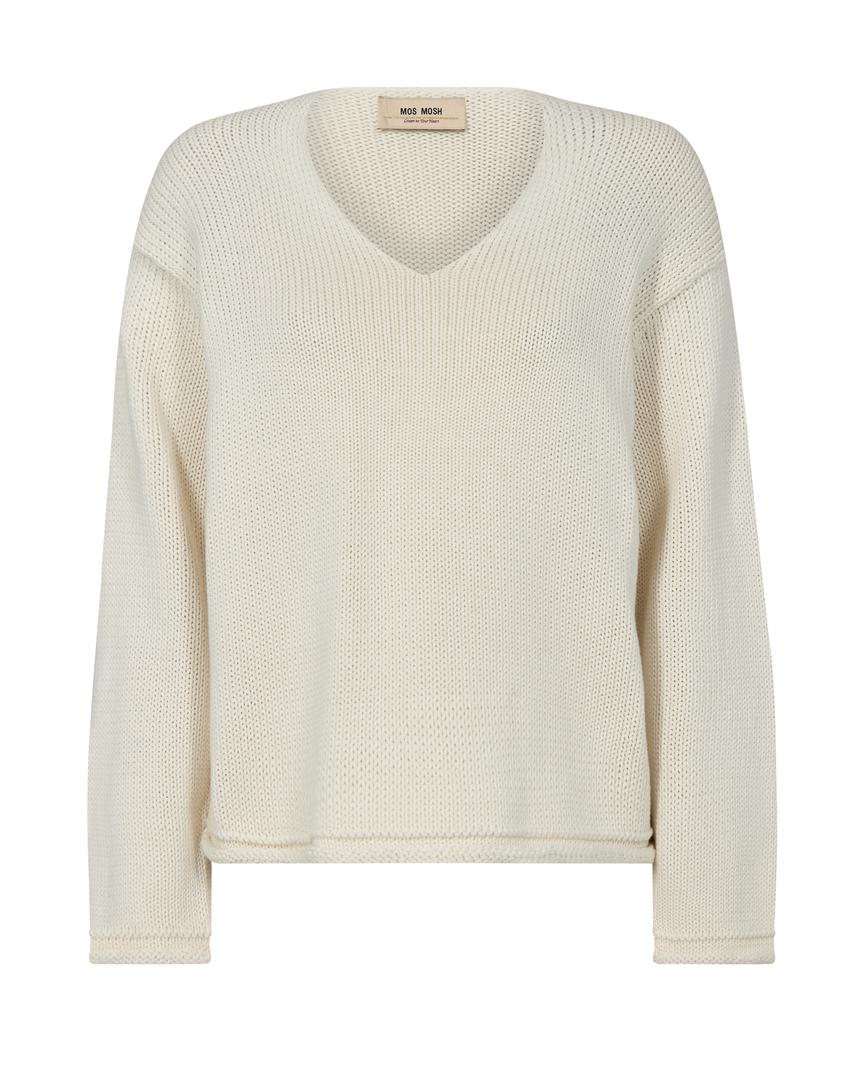 MosMosh Bine Cotton Jumper Ecru