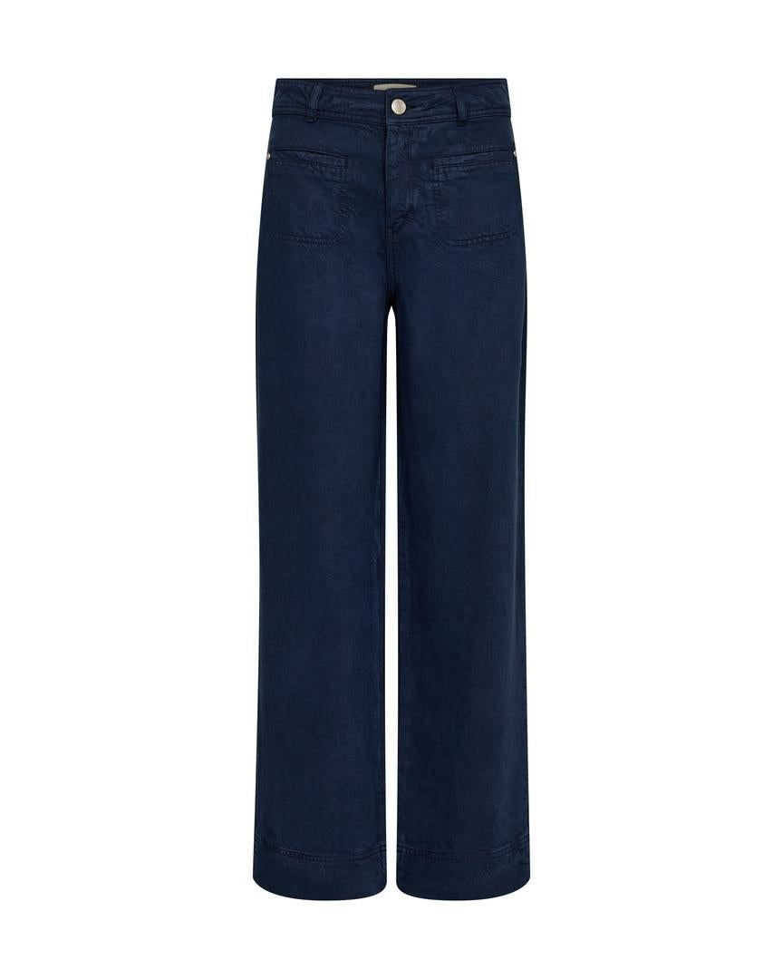 MosMosh Soey Beaumont Pant Navy Trousers