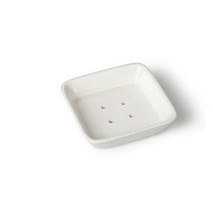 Porcelain Soap Dish White