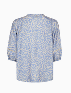 MosMosh Akeyna Saku Blouse Blue