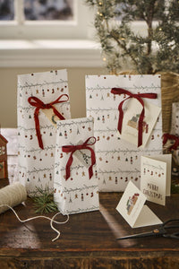 PAPER GIFT BAG CHRISTMAS DECORATIONS DESIGN