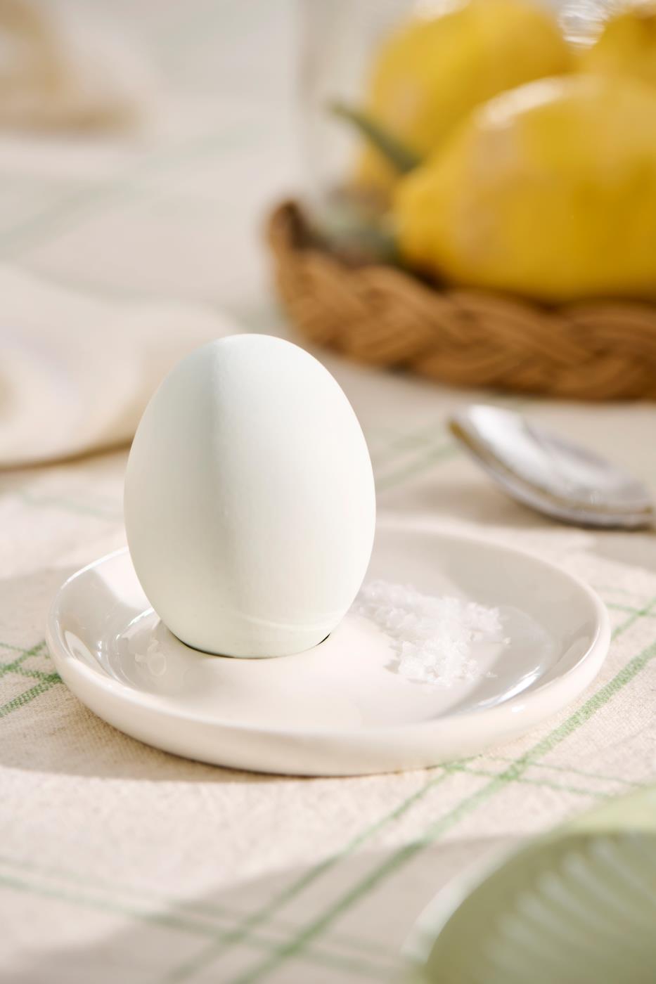 Ceramic Egg Cup Cream