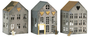 Metal House Tea Light Candle Holder 6 designs