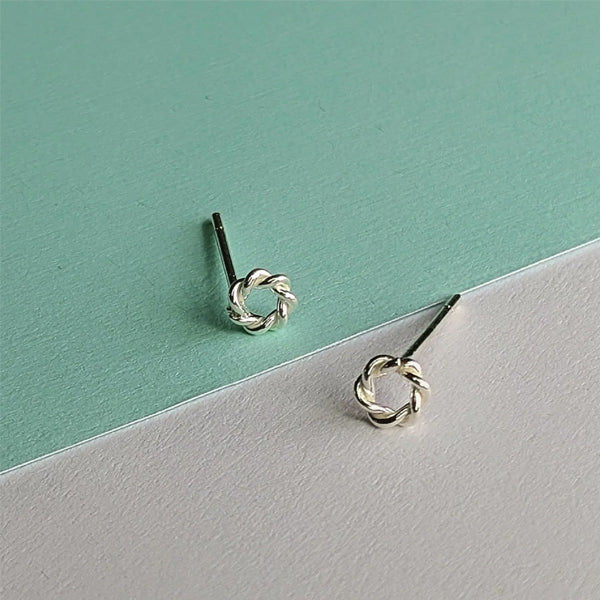 SILVER STUD VINTAGE STACKER EARRINGS SOH 1071