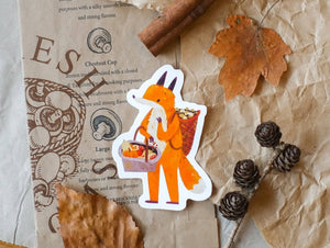 Market Fox Sticker