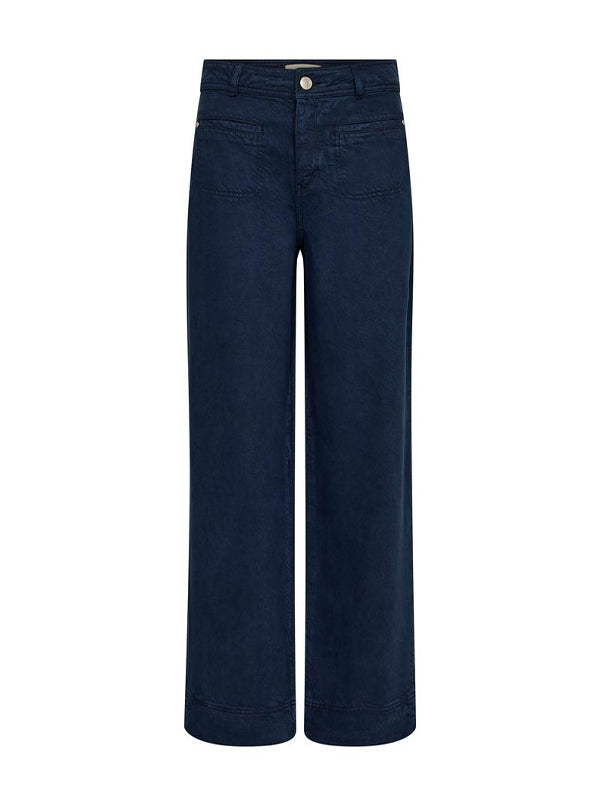 MosMosh Soey Beaumont Pant Navy Trousers