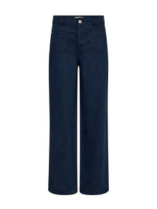 MosMosh Soey Beaumont Pant Navy Trousers