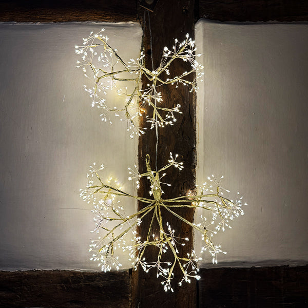 LED Ball Snowflake Light Small 25cm