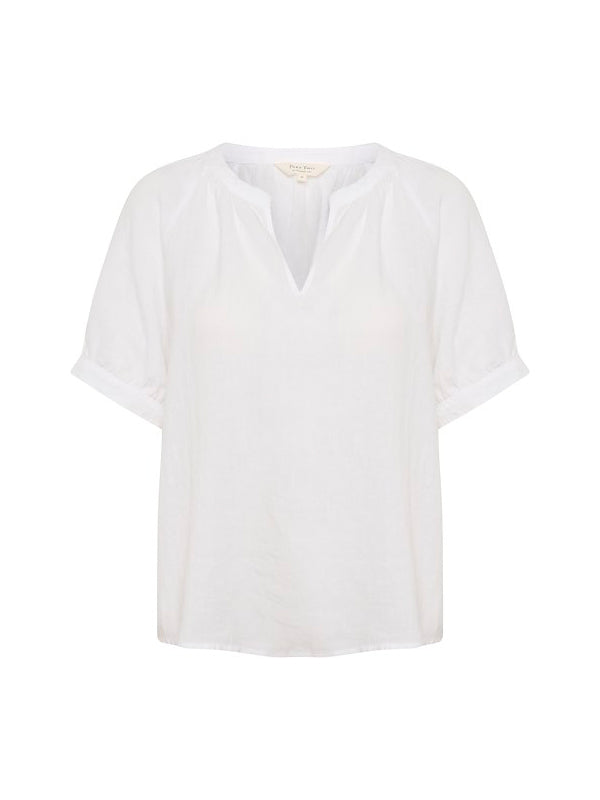 Part Two Popsy White Blouse Linen