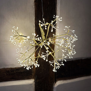 LED Ball Snowflake Light Small 25cm