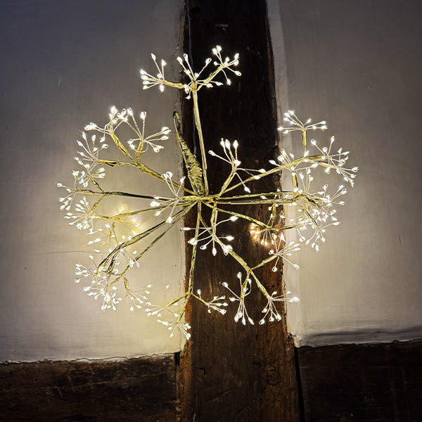 LED Ball Snowflake Light Small 25cm